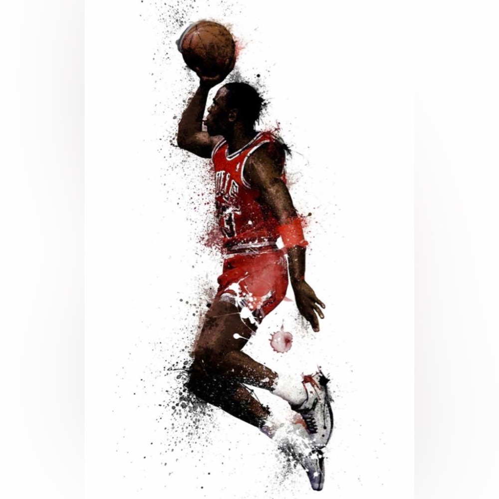 MICHAEL JORDAN CHICAGO BULLS VINTAGE ULTRA PREMIUM GLOSSY NBA 8.5x11 POSTER SET!